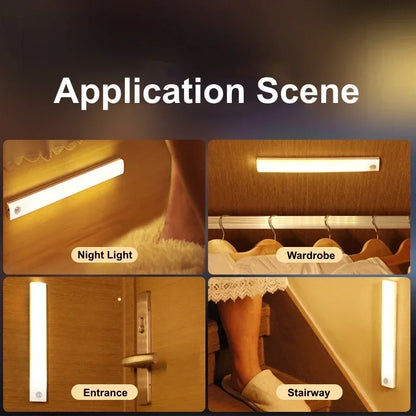 Wireless Motion Sensor LED Light (Rechargeable)