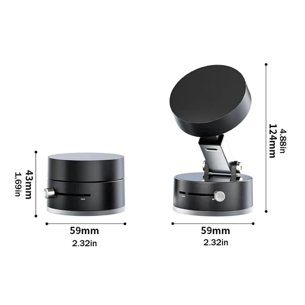 Magnetic Mini Vacuum Phone Holder