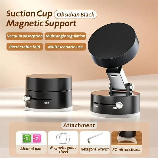 Magnetic Mini Vacuum Phone Holder